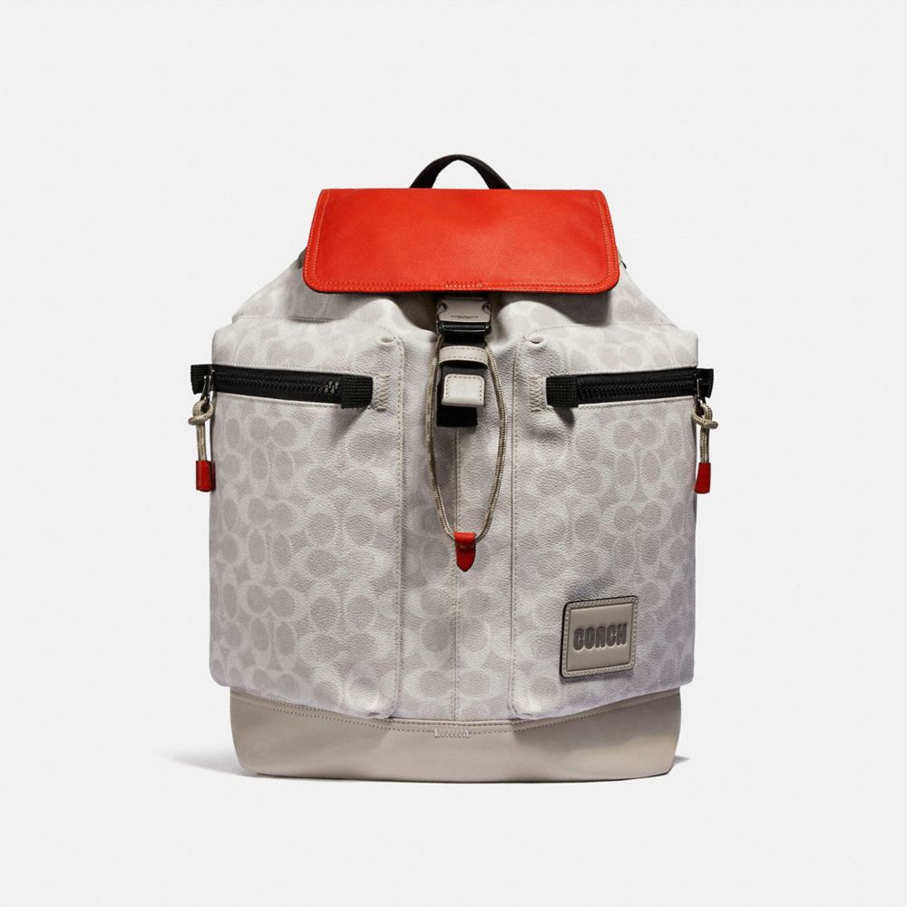 Sac Dos Utilit Pacer En Toile Exclusive Avec Pi Ce Cusson Coach