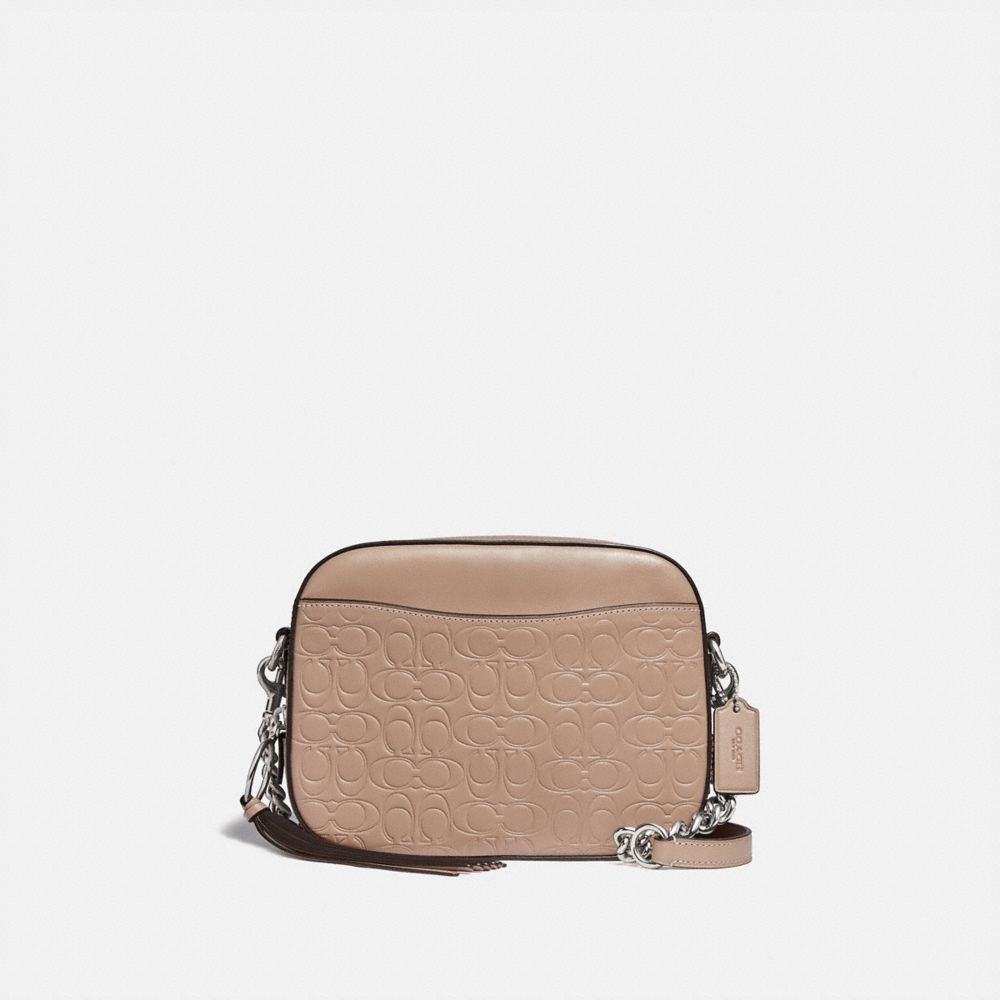 COACH® Camera Bag In Signature Leather