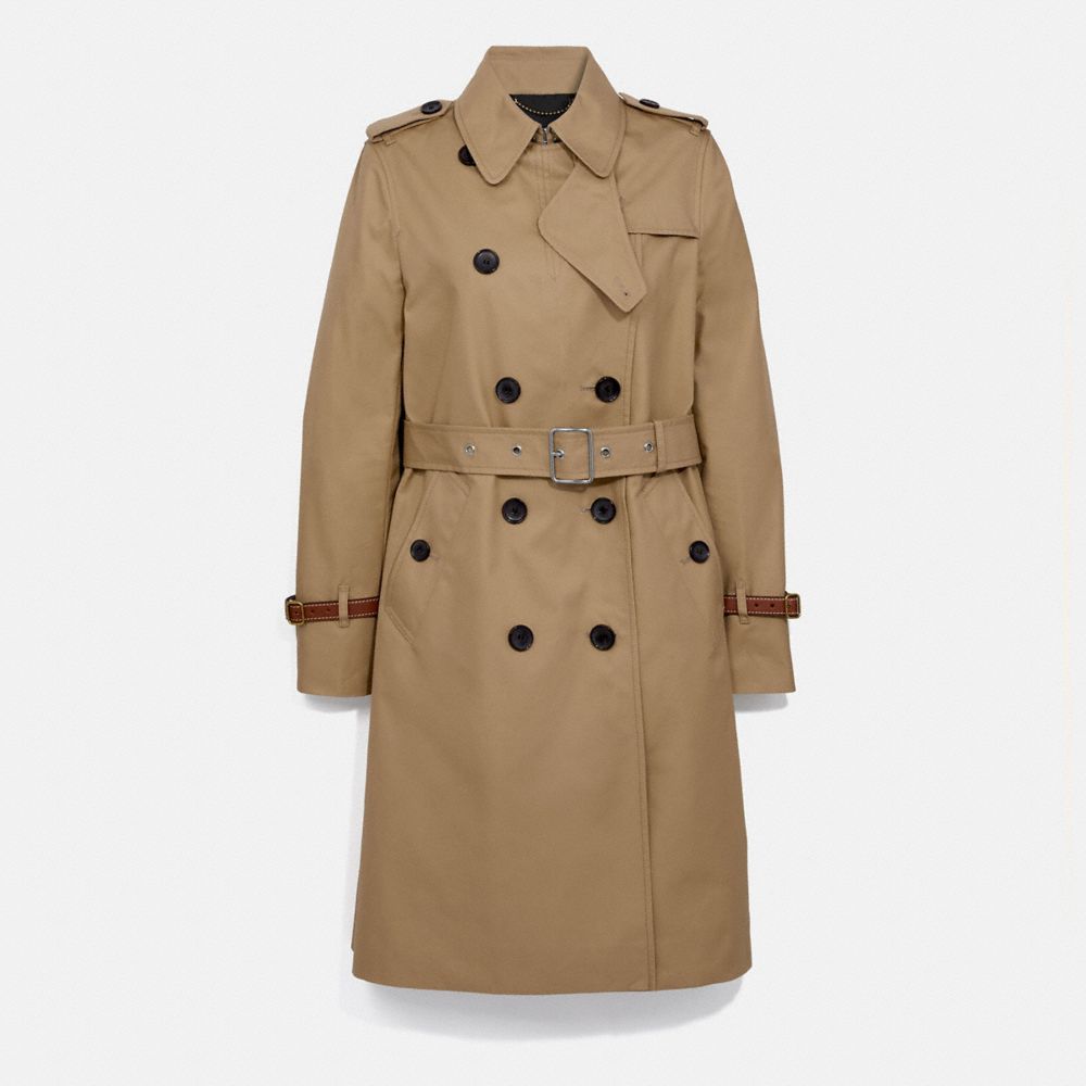 ESPRIT Double-breasted Trench Coat With Belt At Our Online Shop | lupon ...