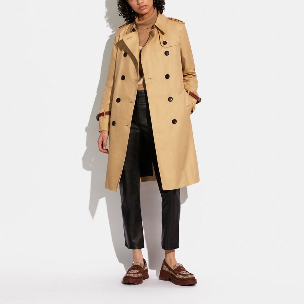 Coach Classic Trenchcoat blog.knak.jp