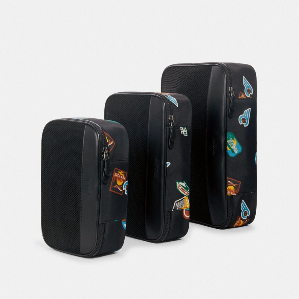 COACH® Outlet Packing Cube Set With Travel Patches