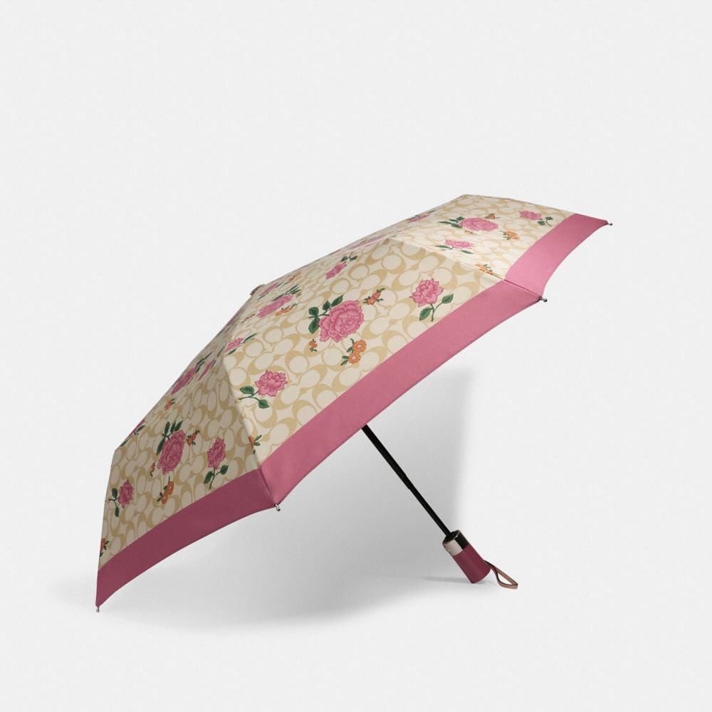 COACH® Outlet Umbrella In Signature Prairie Print