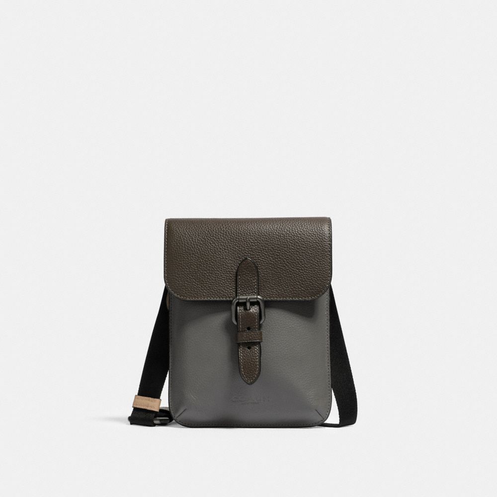 Hudson Colorblocked Small Messenger Bag