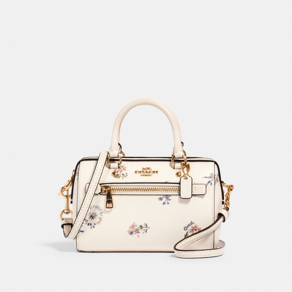 COACH® Outlet | Micro Rowan Crossbody With Dandelion Floral Print