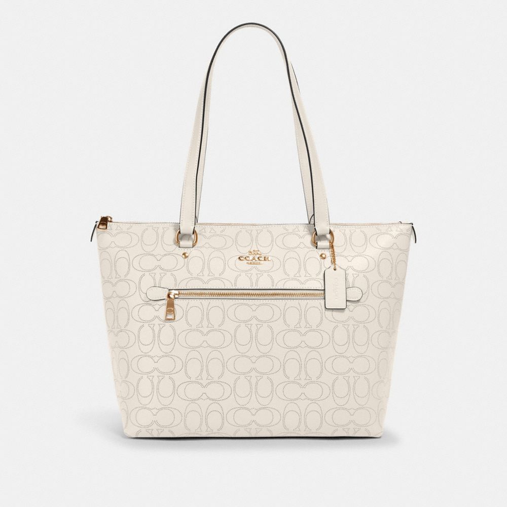 COACH® Outlet | Gallery Tote In Signature Leather