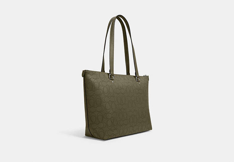 Gallery Tote In Signature Leather