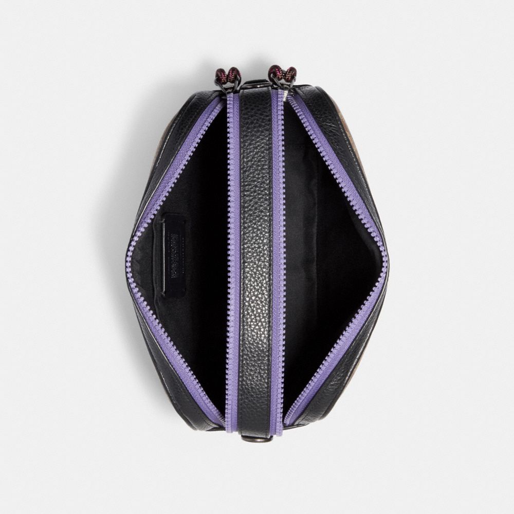 COACH® Outlet Vale Jes Crossbody In Signature Canvas With Rexy By