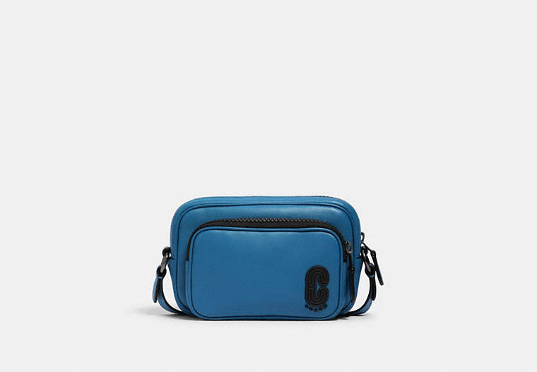 Mini Edge Double Pouch Crossbody With Coach Patch