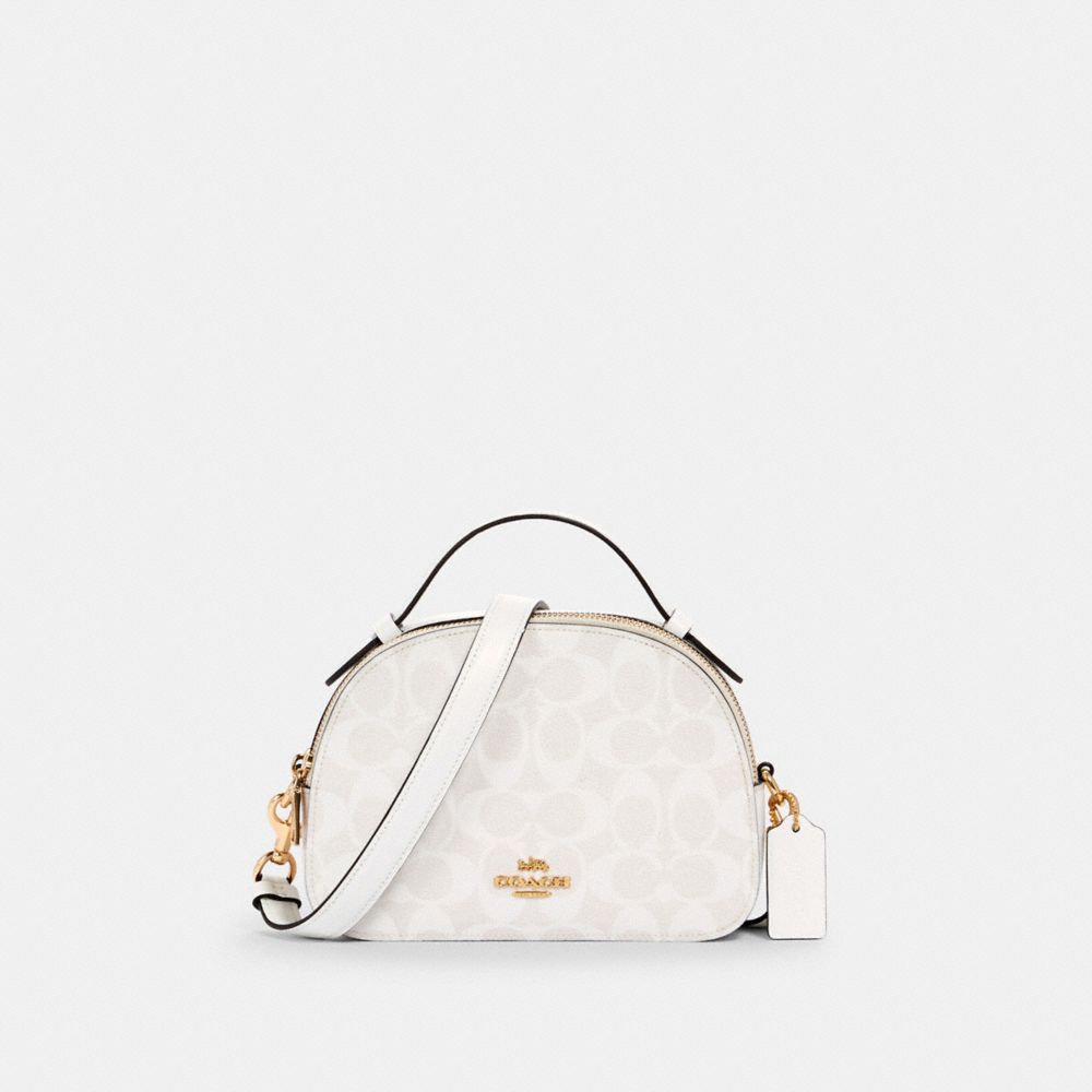 coach 1591 serena satchel in signature canvas