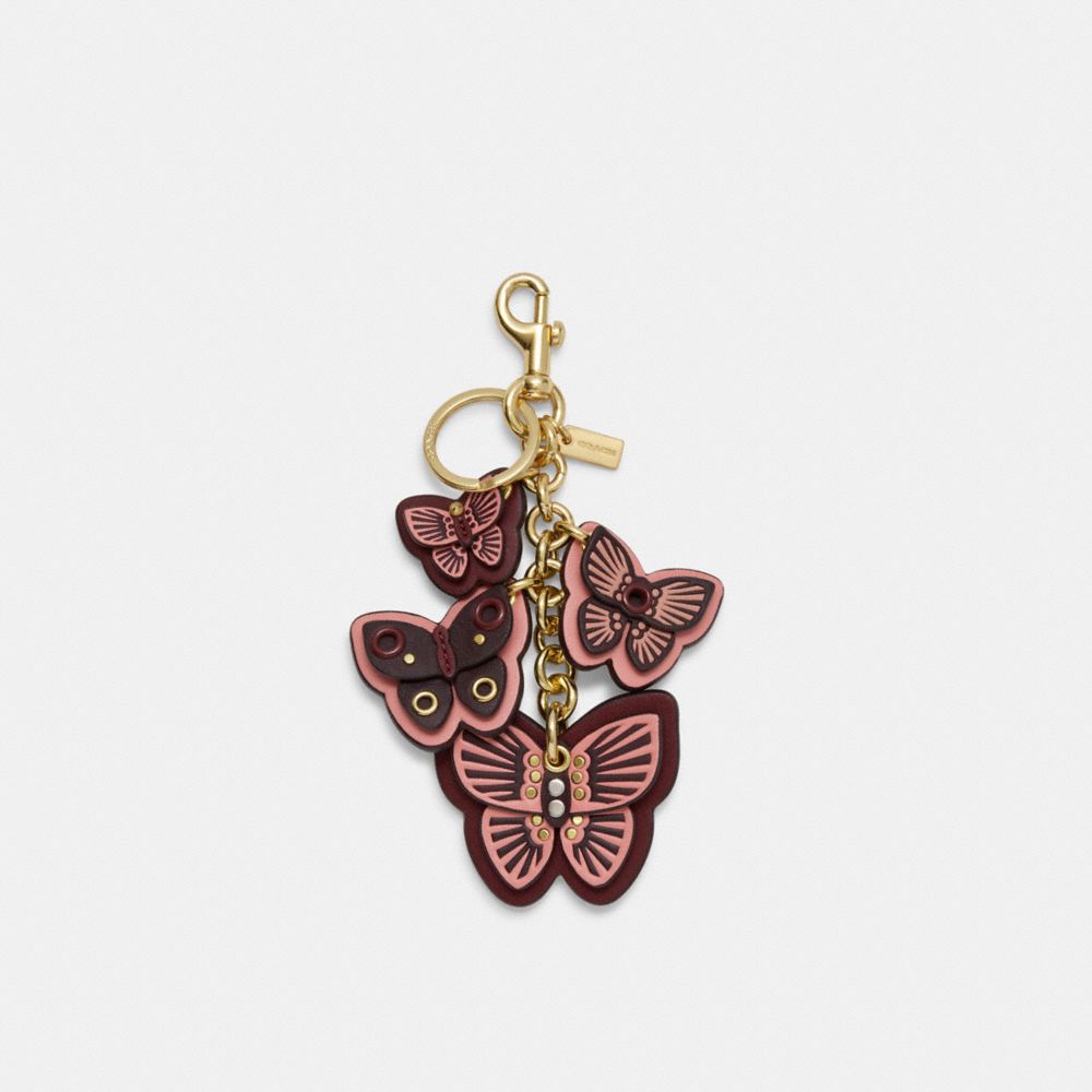 COACH® Butterfly Cluster Bag Charm