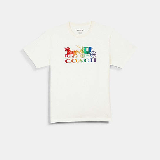 COACH® | Rainbow Horse And Carriage T Shirt