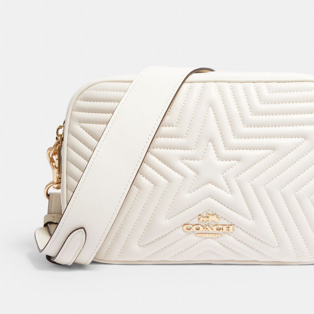BNWT Authentic Coach Jes Crossbody With Star Quilting, Women's Fashion