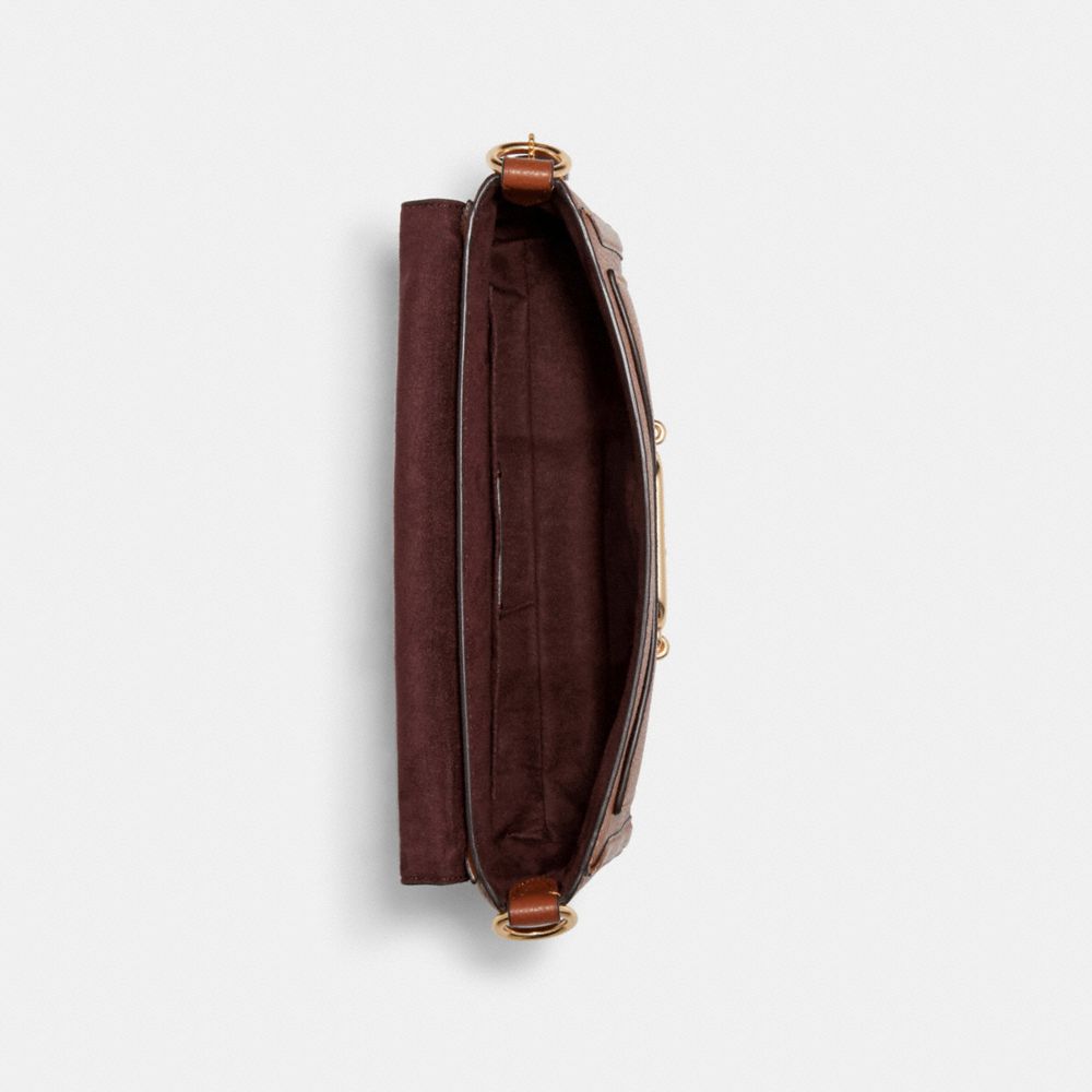 COACH® Outlet Jade Shoulder Bag With Daisy Applique