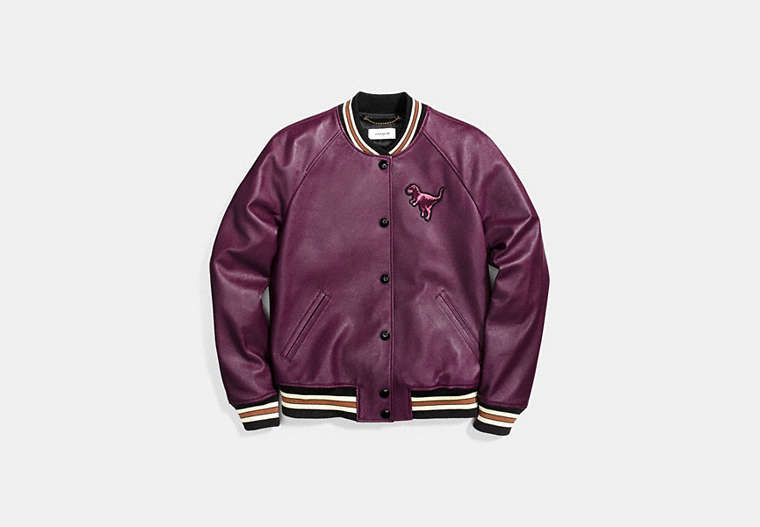 Leather Varsity Jacket | COACH®