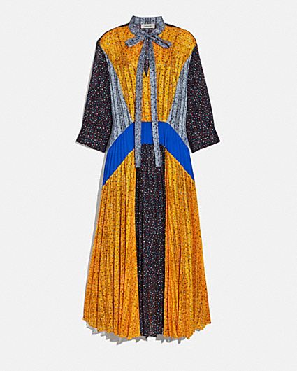 COACH® | Bold Geo Yoke Mini Dress