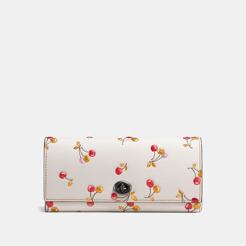Envelope Wallet With Cherry Print COACH®
