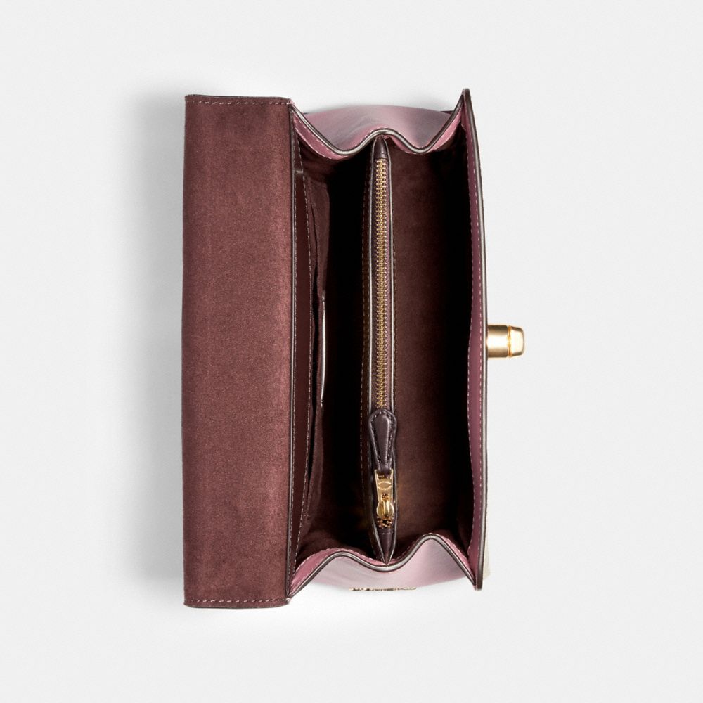 COACH® Outlet Tilly Top Handle In Signature Canvas With Butterfly Applique