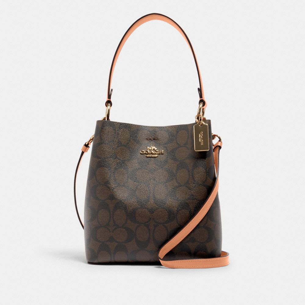 COACH® Outlet Small Town Bucket Bag In Signature Canvas