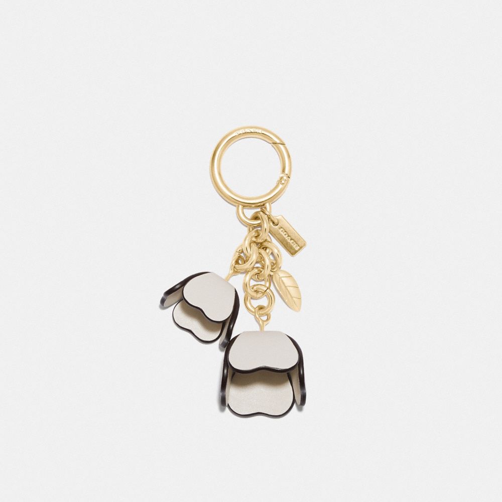 COACH® Outlet  Lock And Key Bag Charm Key Ring