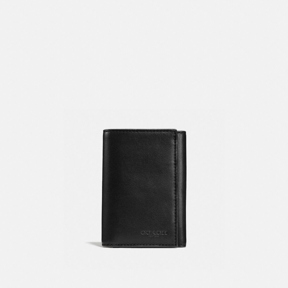 Coach Trifold Wallet In Color<lsn_delimiter>black