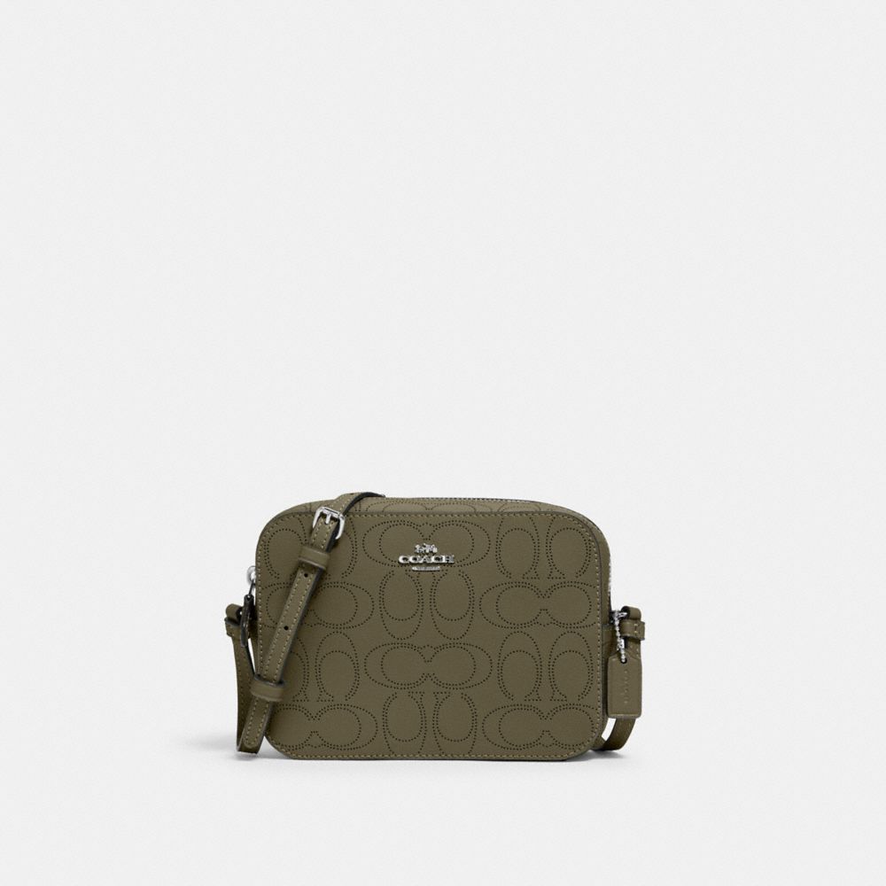 COACH® Outlet Mini Camera Bag In Signature Leather