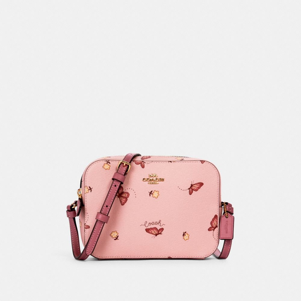 COACH® Outlet | Mini Camera Bag With Butterfly Print
