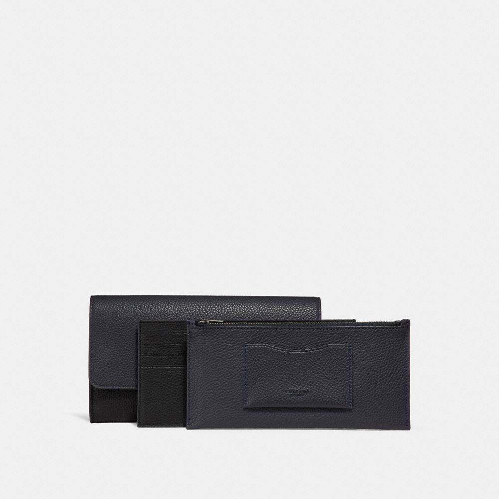 COACH®,Multifunctional Wallet In Colorblock,,Angle View