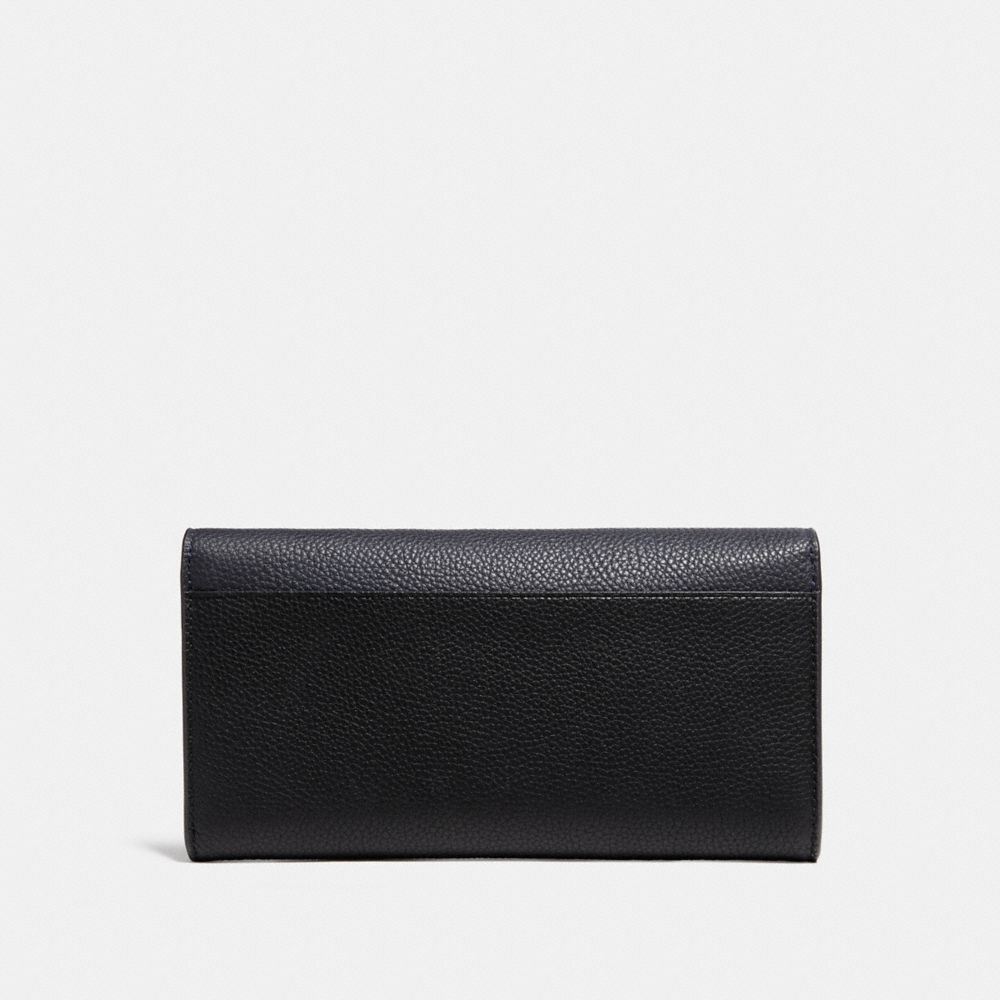 COACH®,Multifunctional Wallet In Colorblock,,Back View