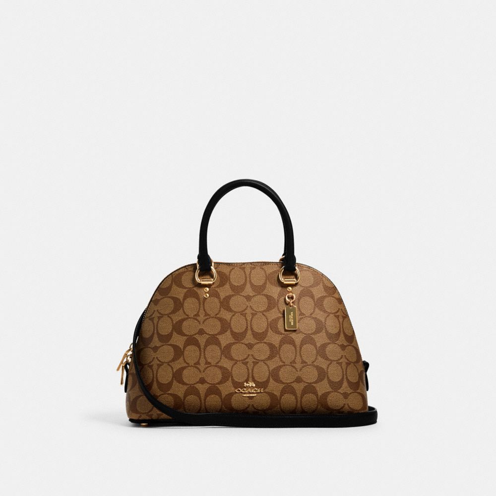 Katy Satchel In Signature Canvas