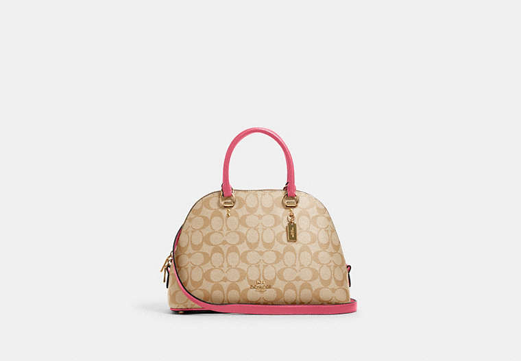 Katy Satchel In Signature Canvas image number 0