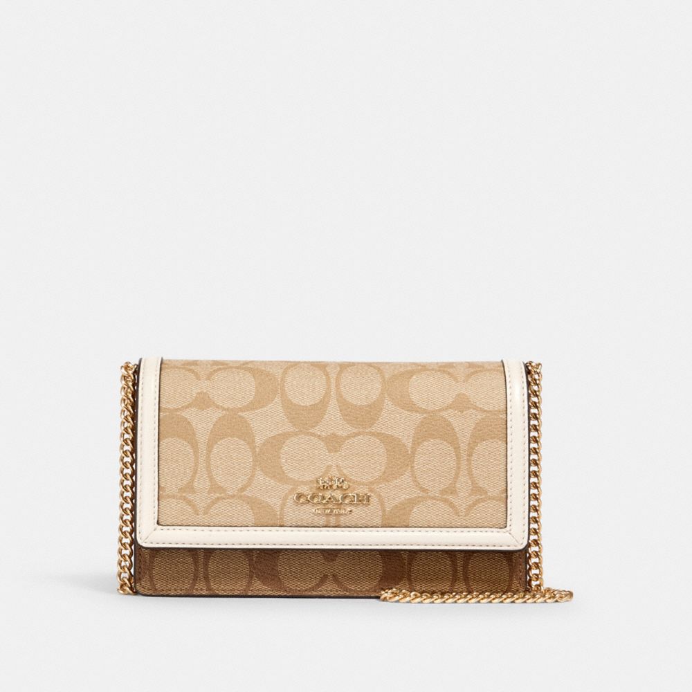 COACH® Outlet | Flap Belt Bag In Signature Canvas