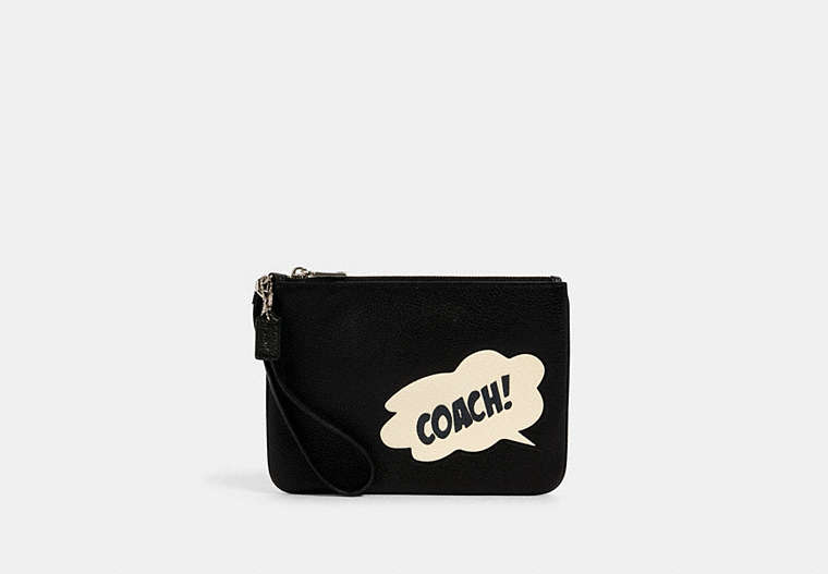 Coach │ Marvel Gallery Pouch With Coach Bubble