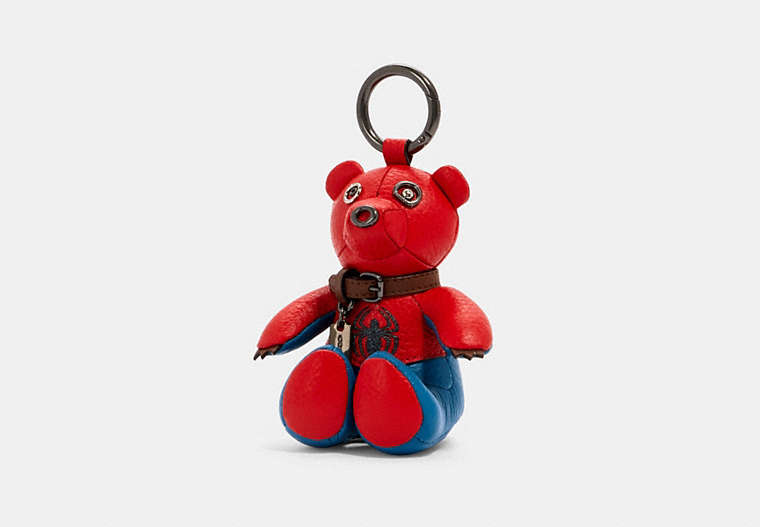 Coach │ Marvel Spider Man Collectible Bear Bag Charm image number 0