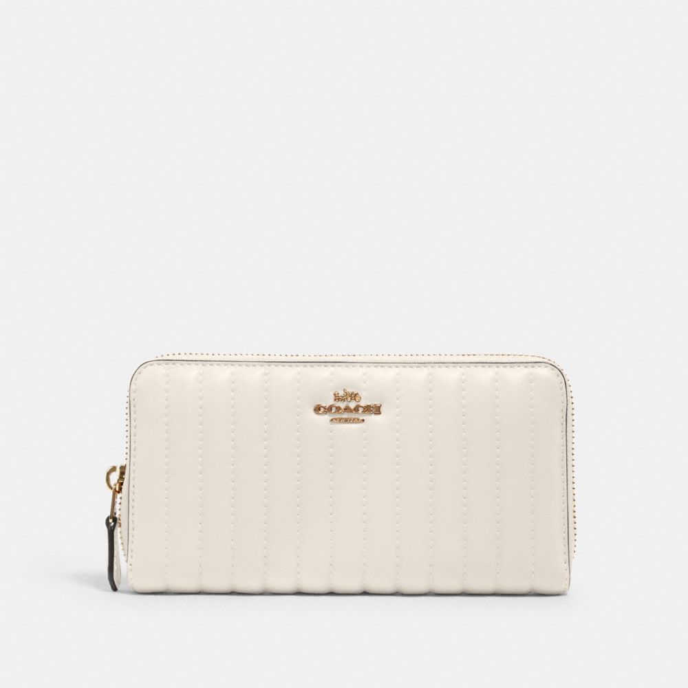 COACH® Outlet Accordion Zip Wallet With Quilting