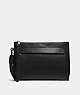 COACH®,CARRYALL POUCH,Black,Front View