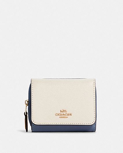 COACH® Outlet | Snap Wallet In Signature Canvas