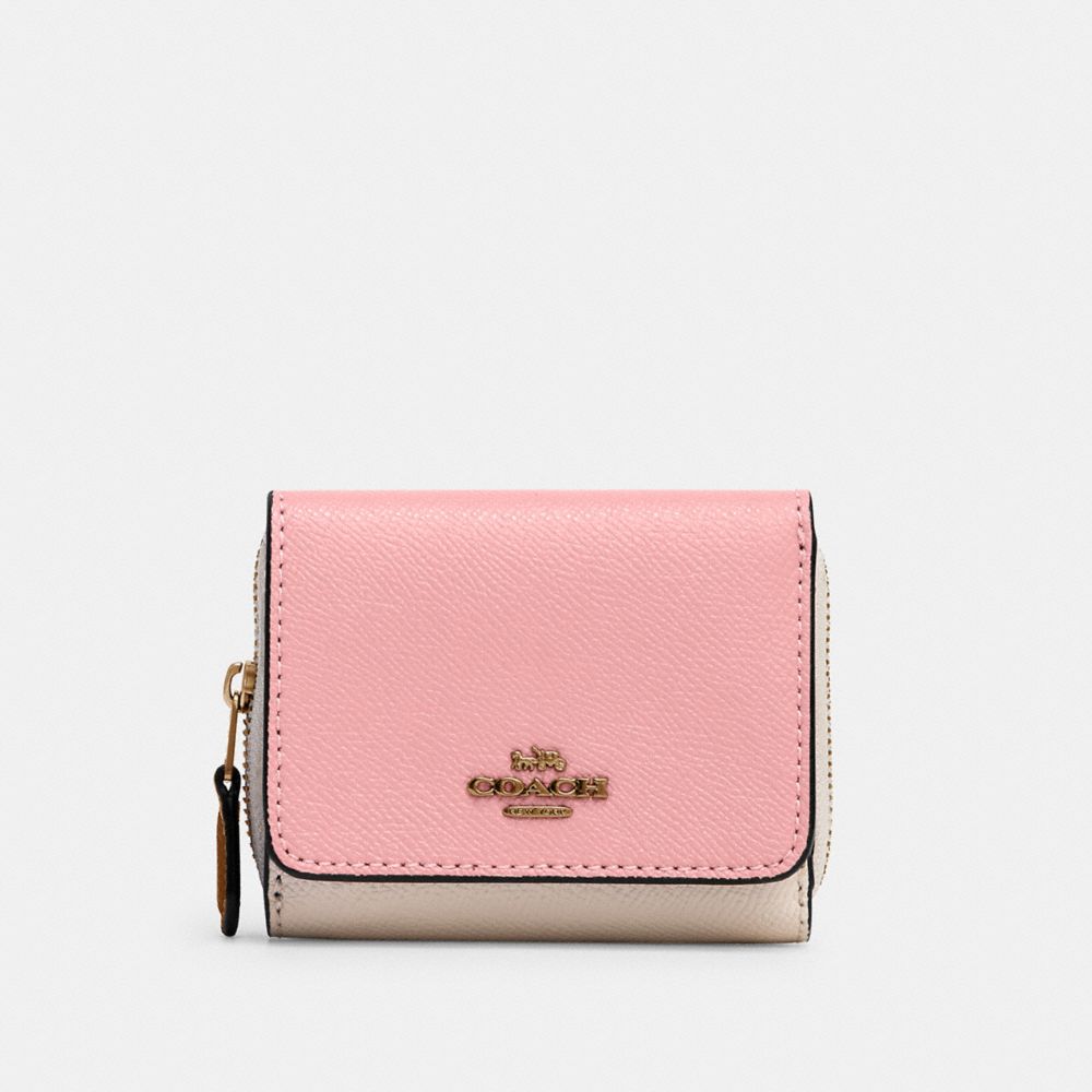 COACH® Outlet Small Trifold Wallet In Colorblock