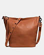 COACH®,DUFFLE,Pebbled Leather,Medium,Black Copper/1941 Saddle/Wine,Front View