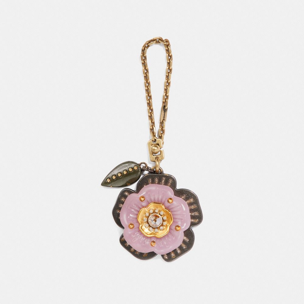 Tea Rose Bag Charm COACH®