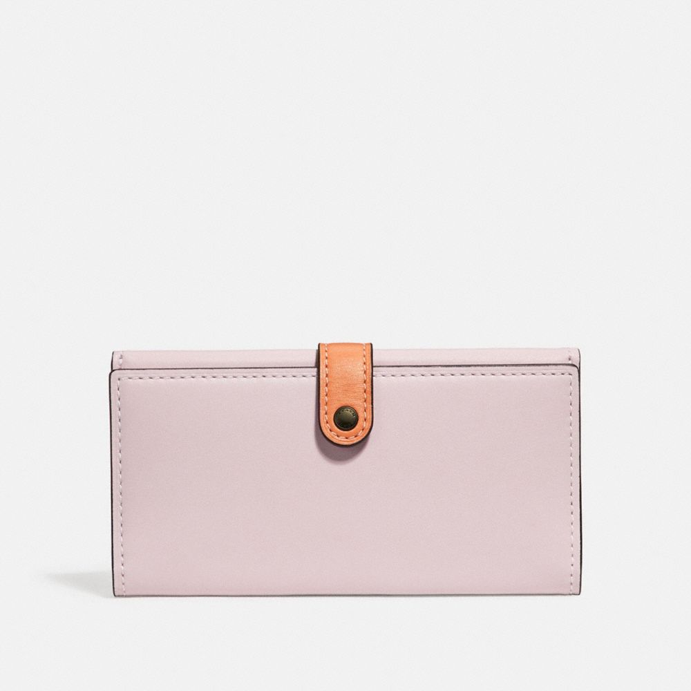 COACH Small Trifold Wallet In Colorblock
