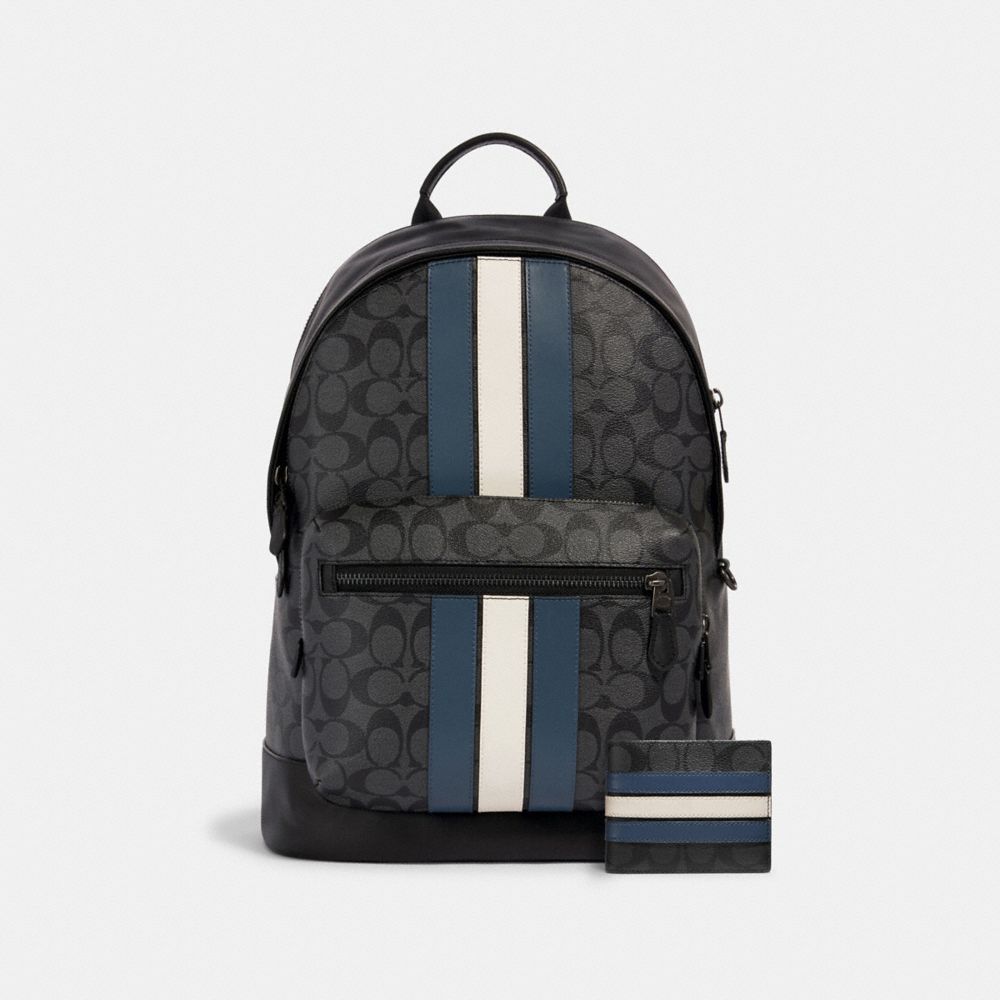 COACH® West Backpack & 3 In 1 Wallet