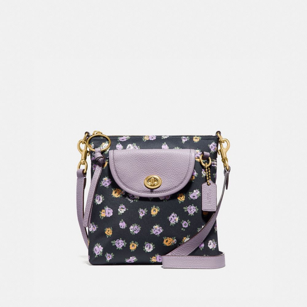 COACH® Cargo Crossbody With Vintage Rose Print