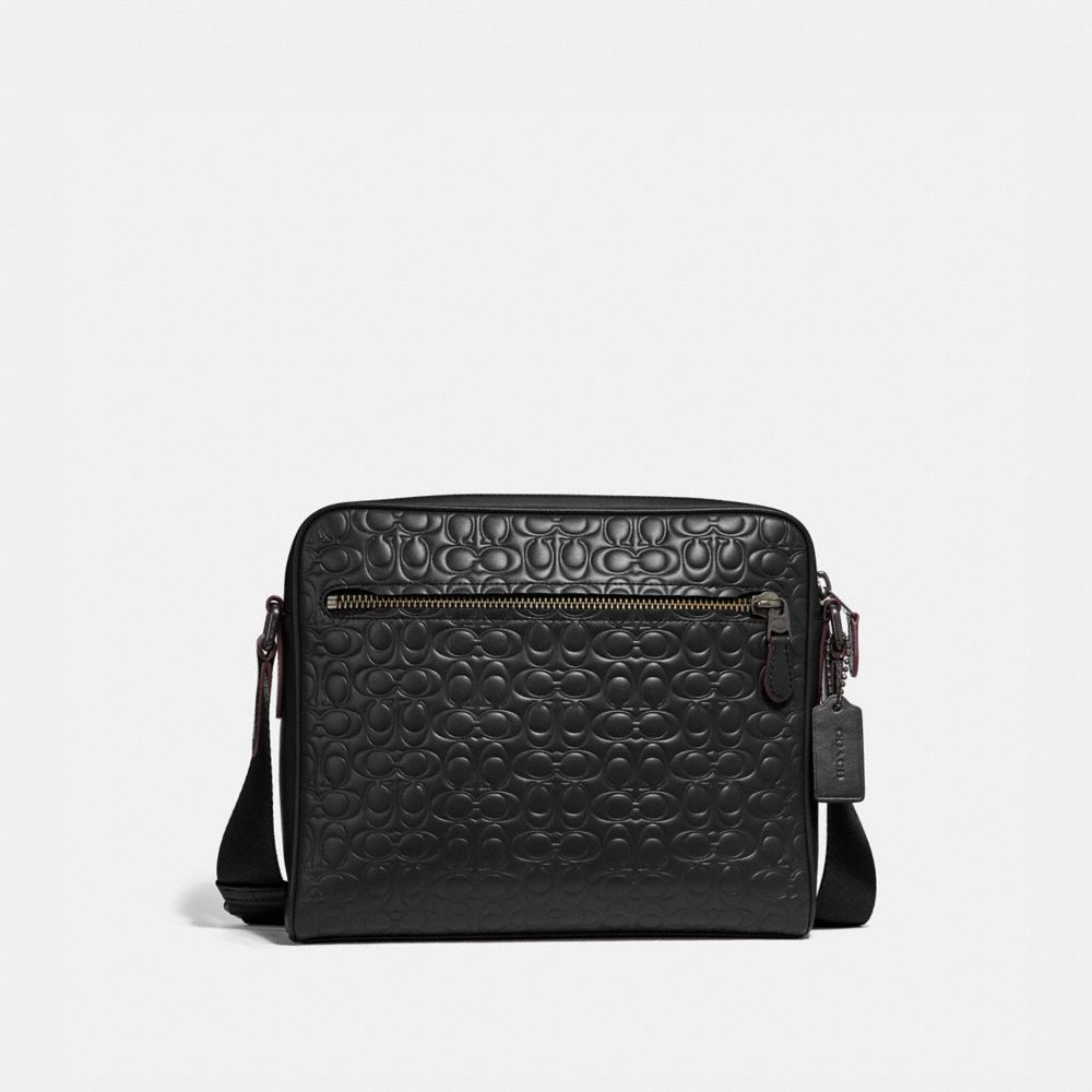 COACH® Metropolitan Camera Bag In Signature Leather