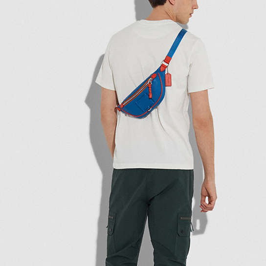 COACH® | Rivington Belt Bag 7 With Varsity Zipper