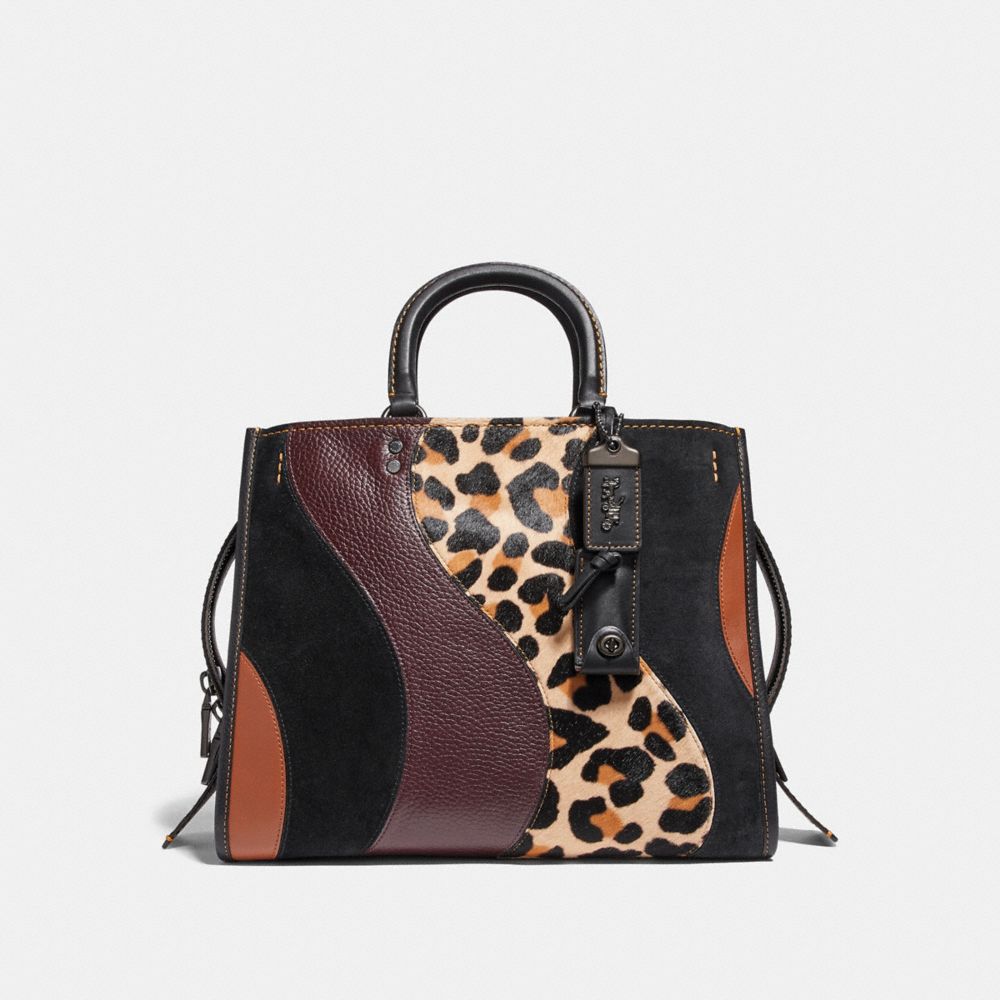 Rogue With Leopard Patchwork COACH®