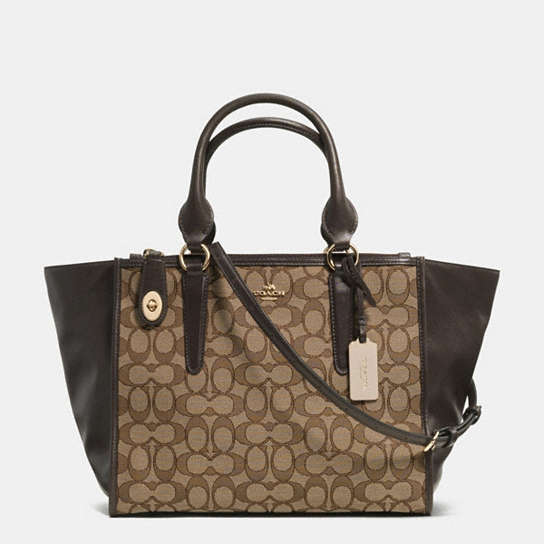 Crosby Carryall In Signature Jacquard | COACH®