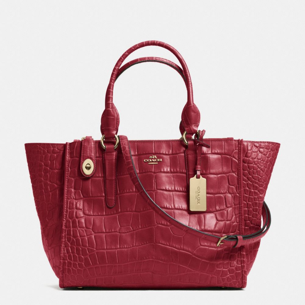 Crosby Carryall In Croc Embossed Leather | COACH®