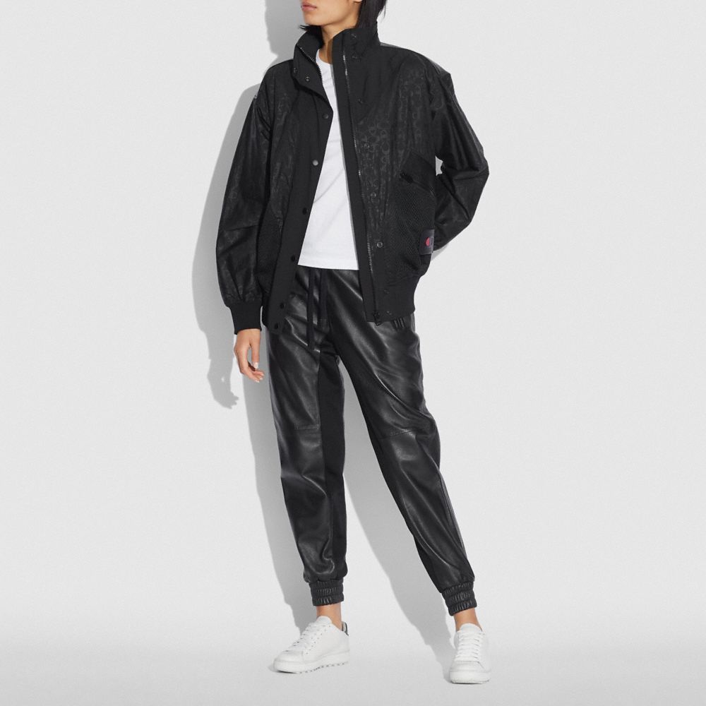 COACH®,Coach X Champion Oversized Nylon Windbreaker,,Scale View
