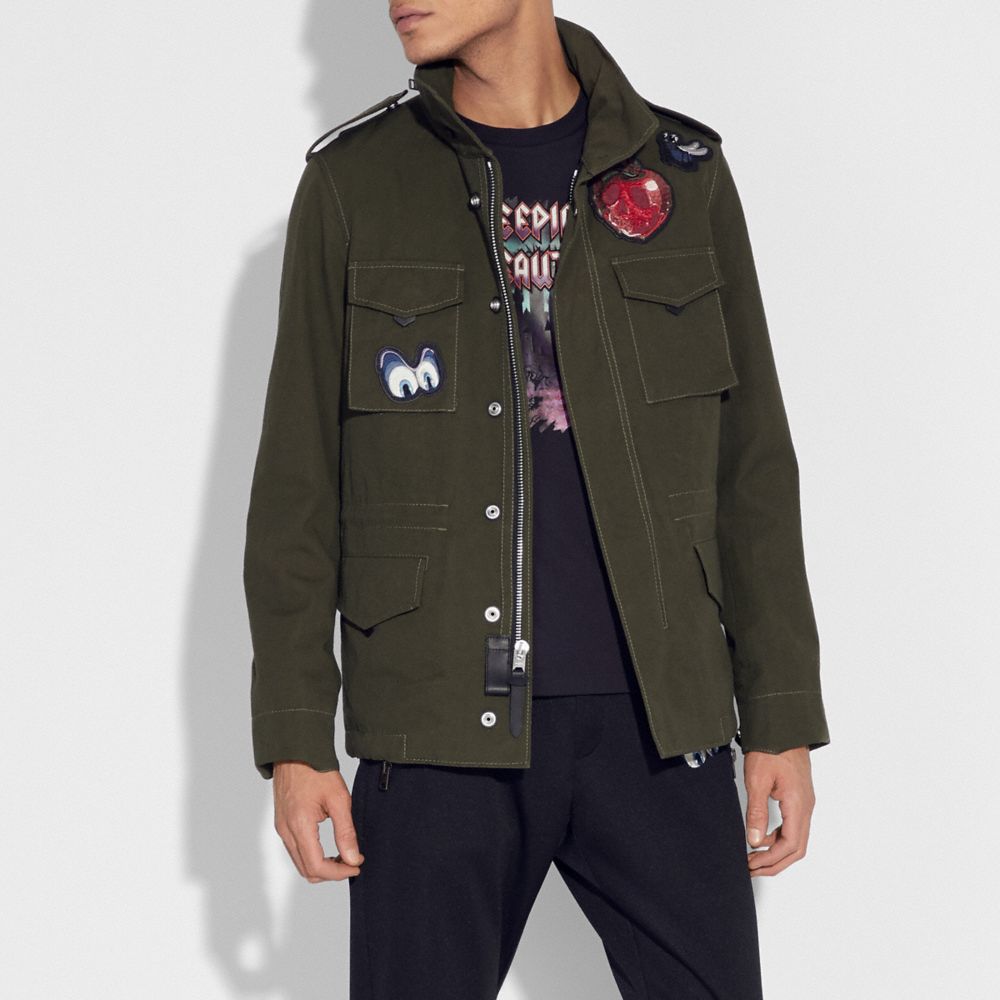 COACH® Disney X Coach Skull M65 Jacket