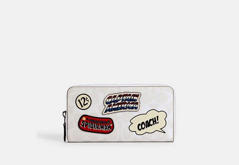 COACH® Outlet Coach │ Marvel Accordion Zip Wallet In